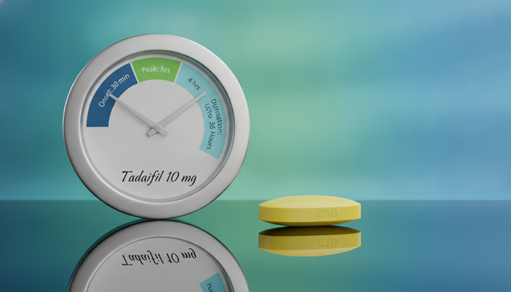 tadalafil 10 mg durata effetto