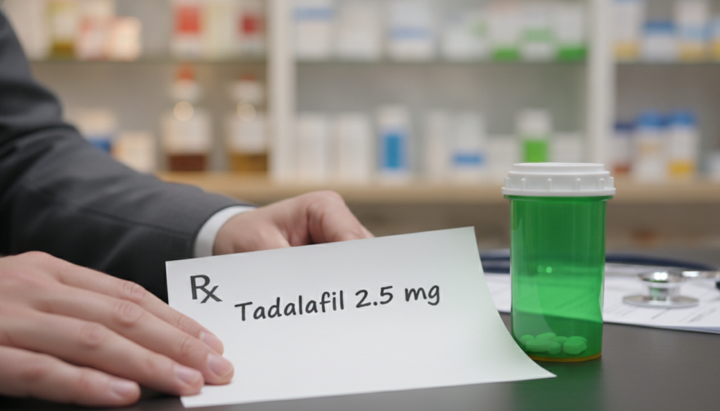 tadalafil 2.5 mg
