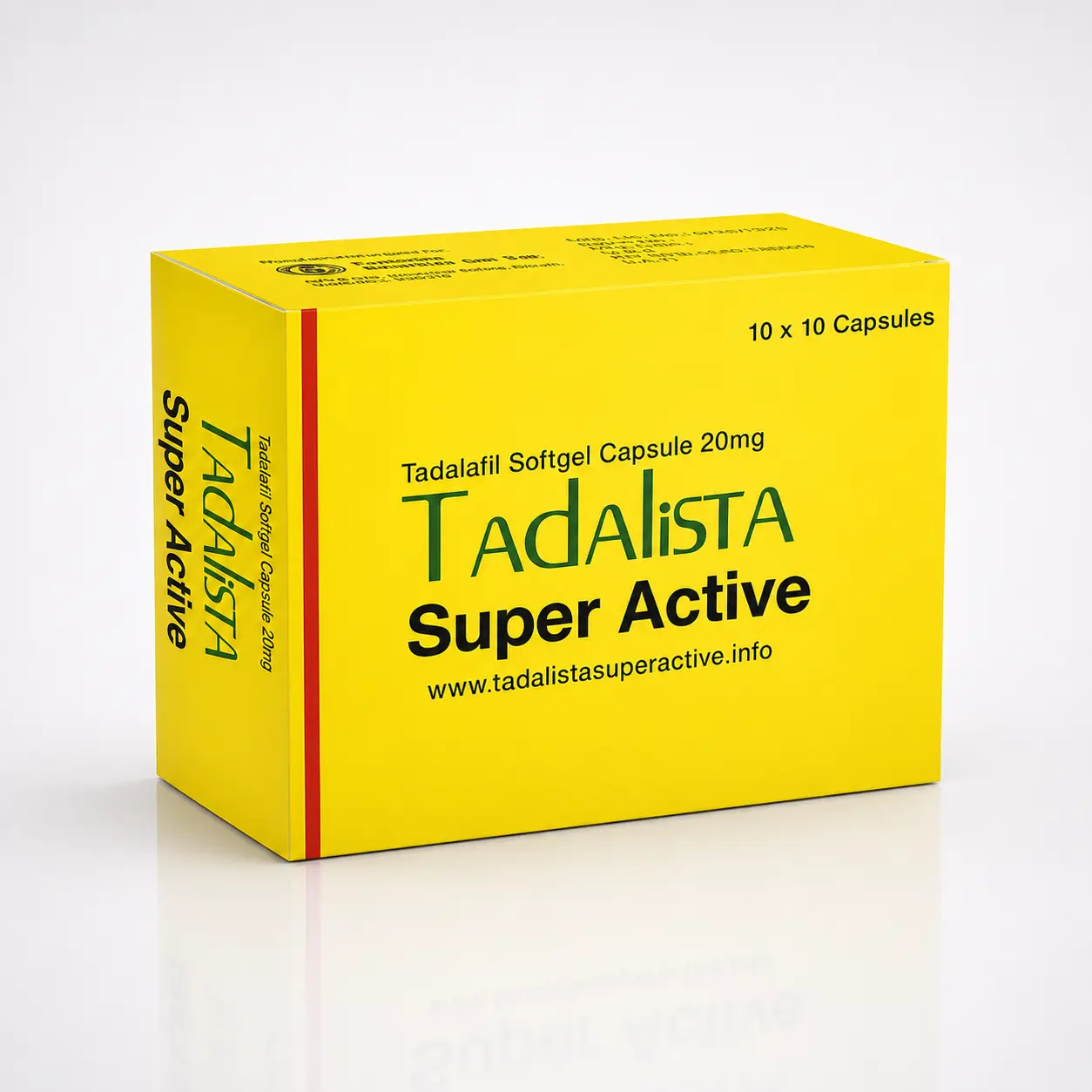 Tadalista super active 20 mg