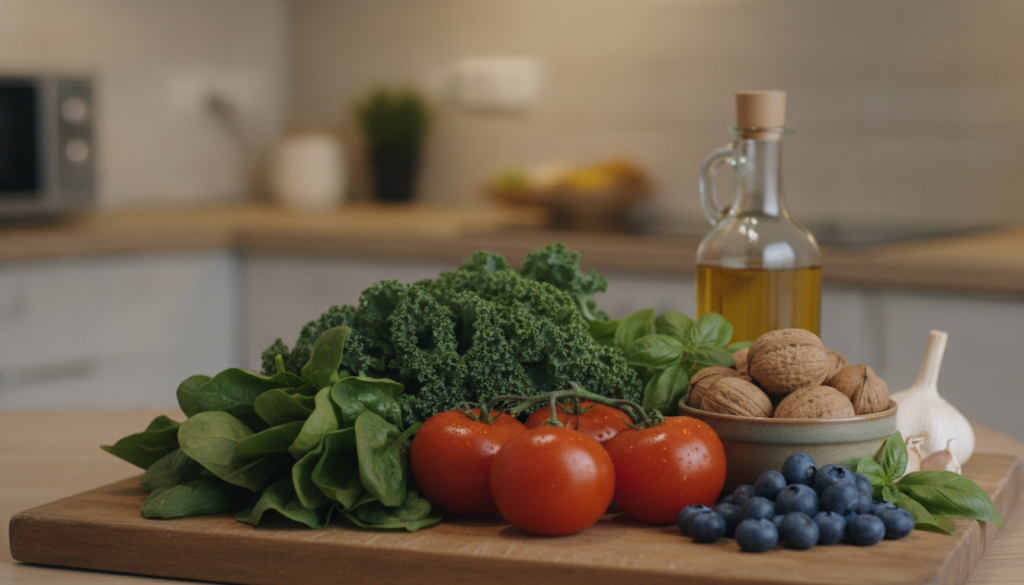 alimentazione sana prostata con cibi ricchi di nutrienti
