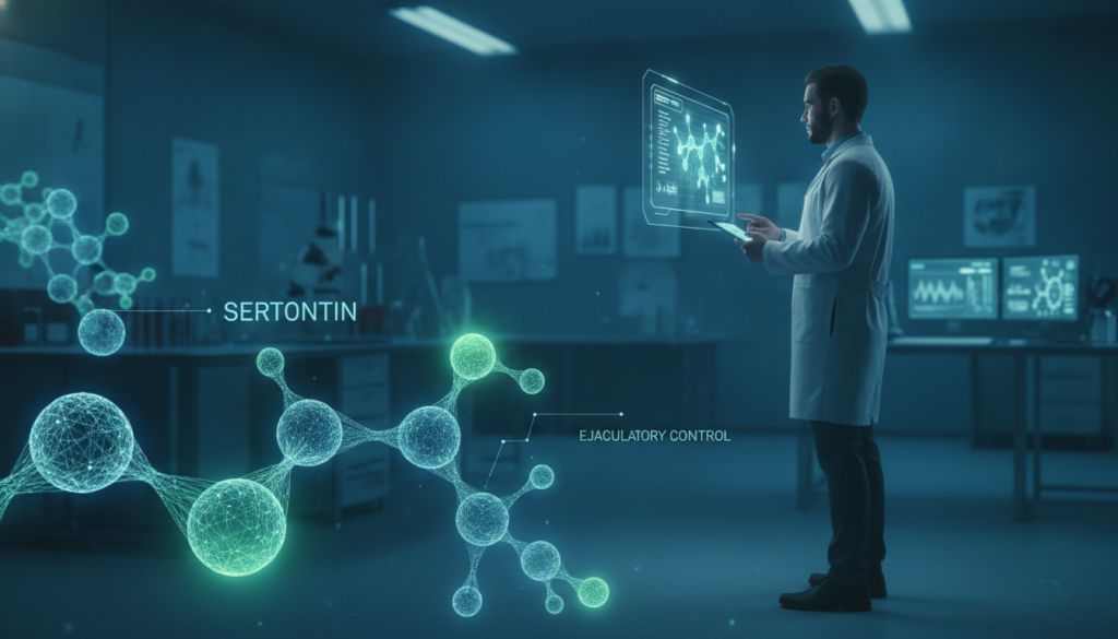meccanismo azione serotonina controllo eiaculatorio