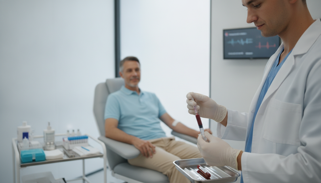 procedura prelievo sangue per analisi prostata