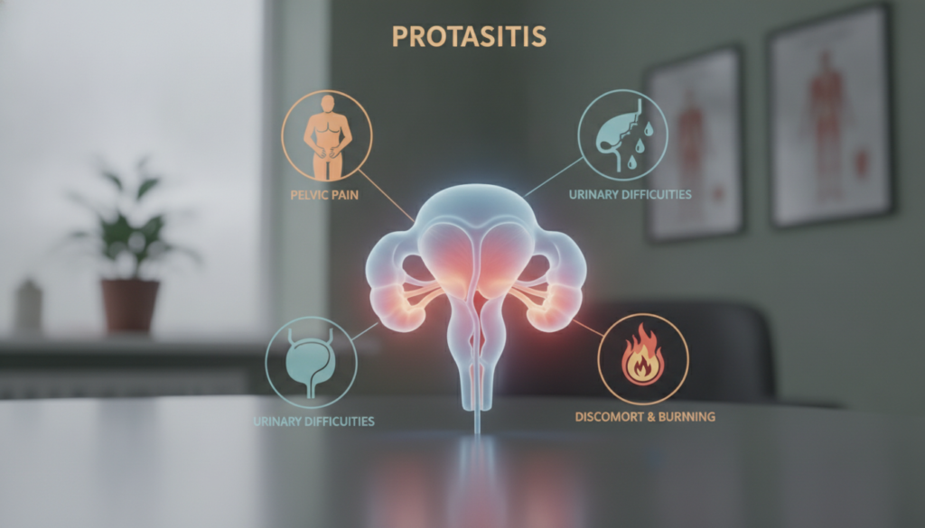 prostata infiammata sintomi
