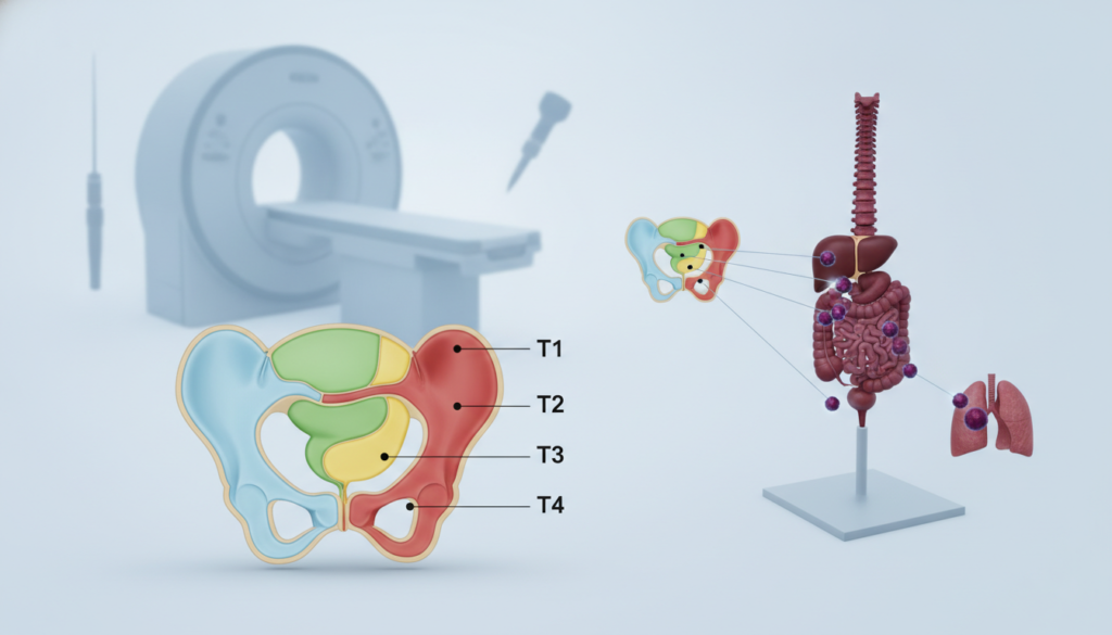 stadiazione tumore prostata TNM classificazione